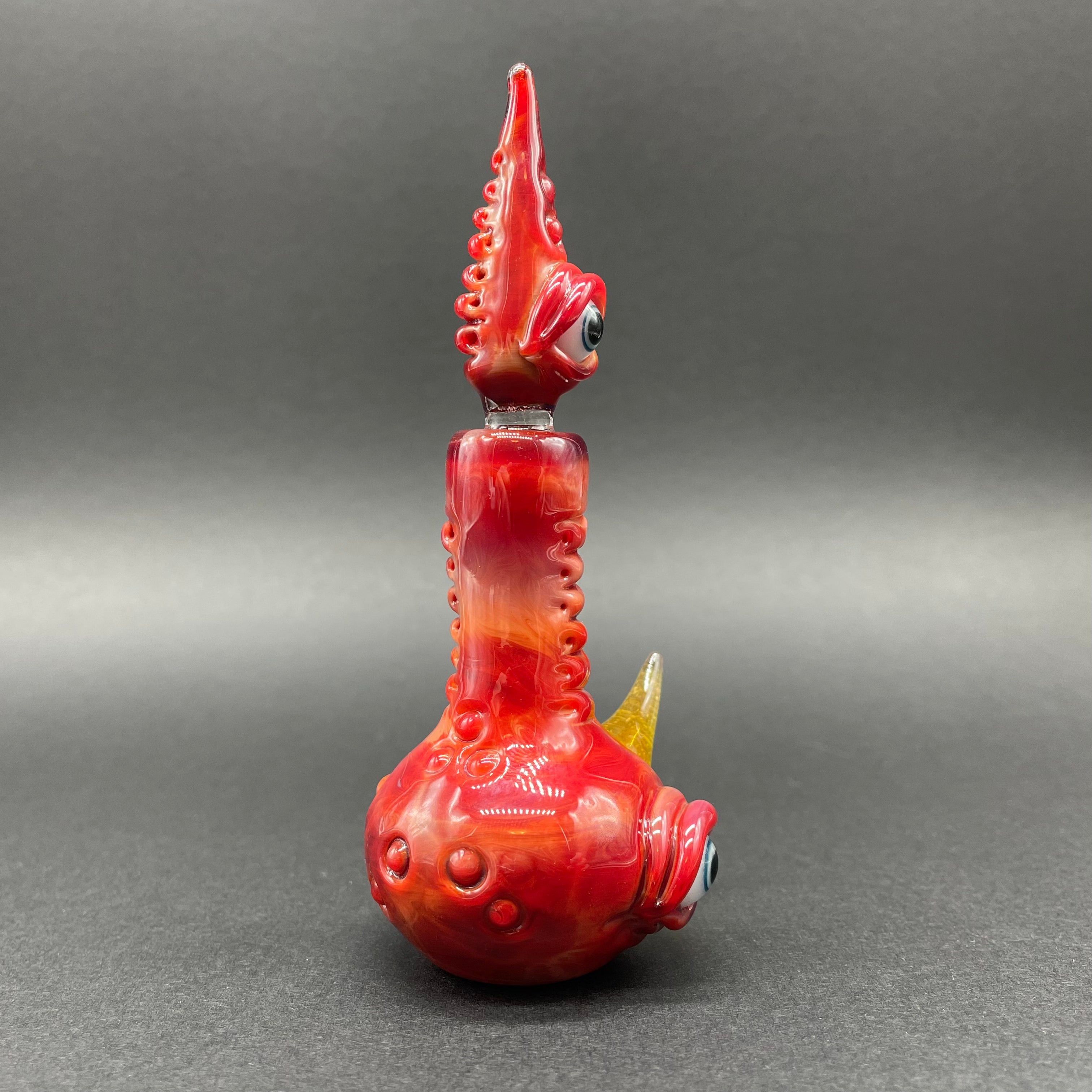 Premium Tequila Sunrise Pensieve - Handcrafted Glass Memory Keeper for Home Decor & Harry Potter Fans - Perfect for Displaying Keepsakes, Gifts, and Magical Moments