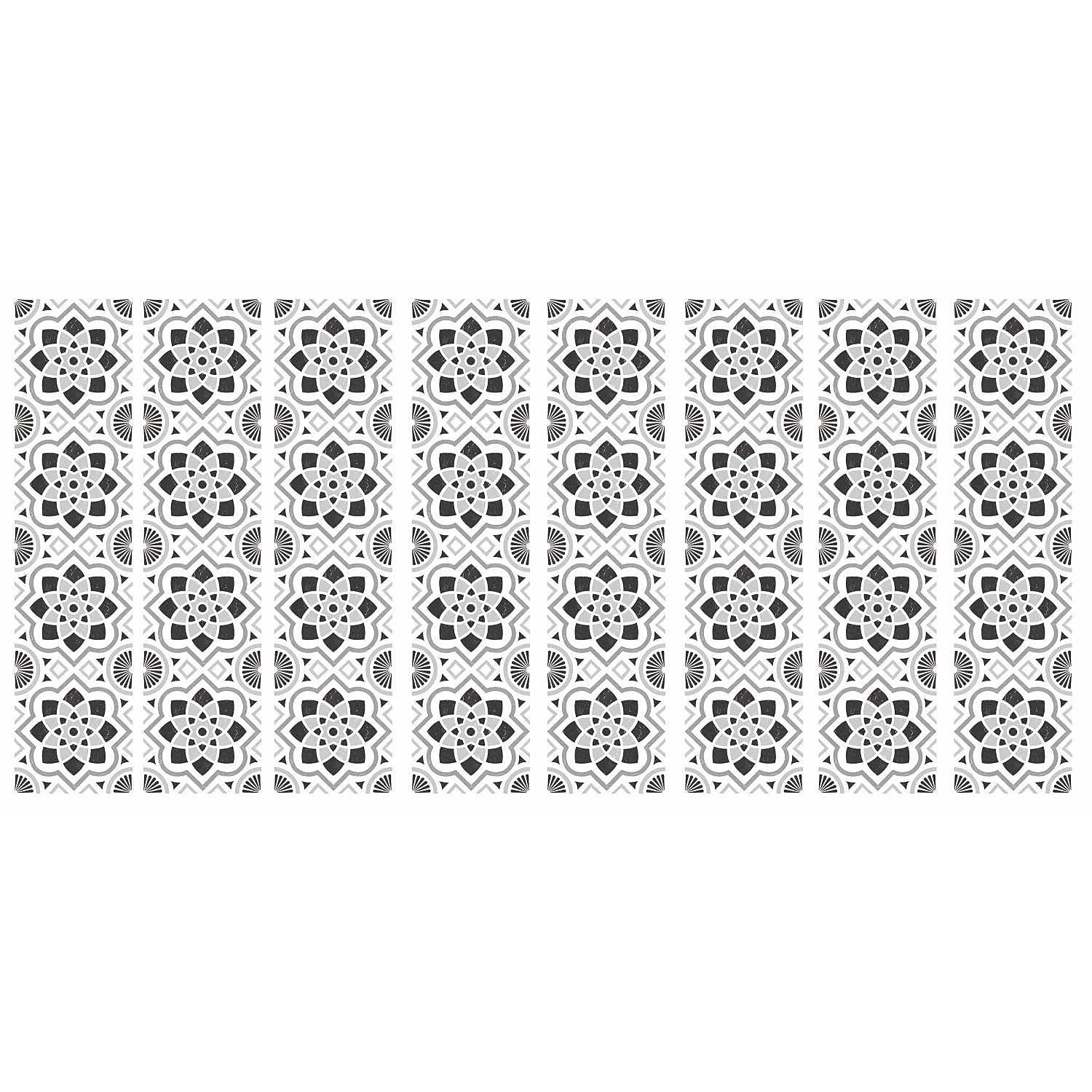 RoomMates RMK3744GM Spanish Tiles Peel and Stick Wall Decals - Self-Adhesive Removable Wall Stickers for Home Decor, Bedroom, Kitchen, Bathroom, Dorm, Office (24