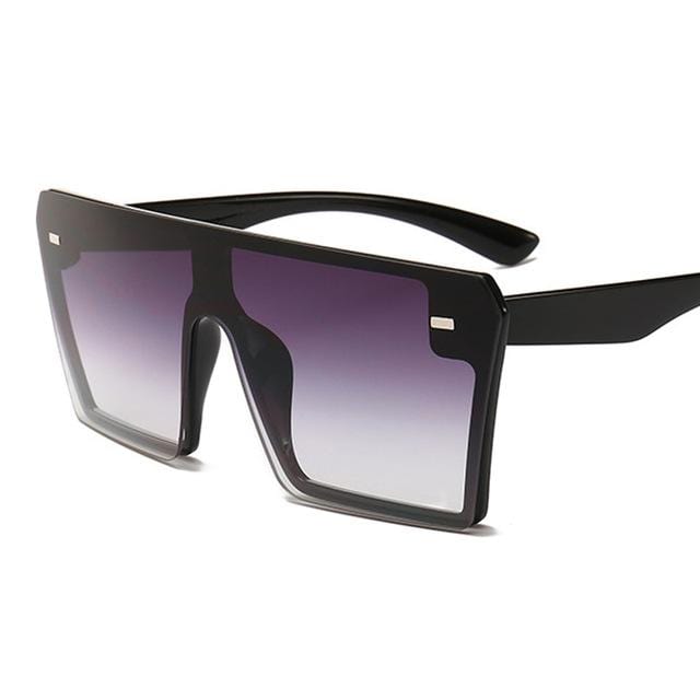 Oversized Square Sunglasses for Women - UV400 Protection & Mirror Lens - Stylish & Trendy for Beach, Driving, and Outdoor Activities