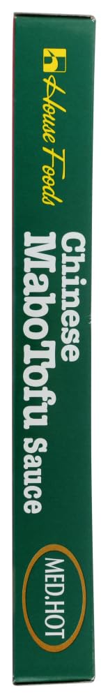 House Foods Medium Hot Chinese Mabo Tofu Sauce (5.29 Oz, Pack of 10) - Authentic Szechuan Spicy Stir-Fry Sauce for Tofu, Meat & Rice Dishes - Perfect for Home Cooking, Meal Prep & Asian Cuisine Lovers