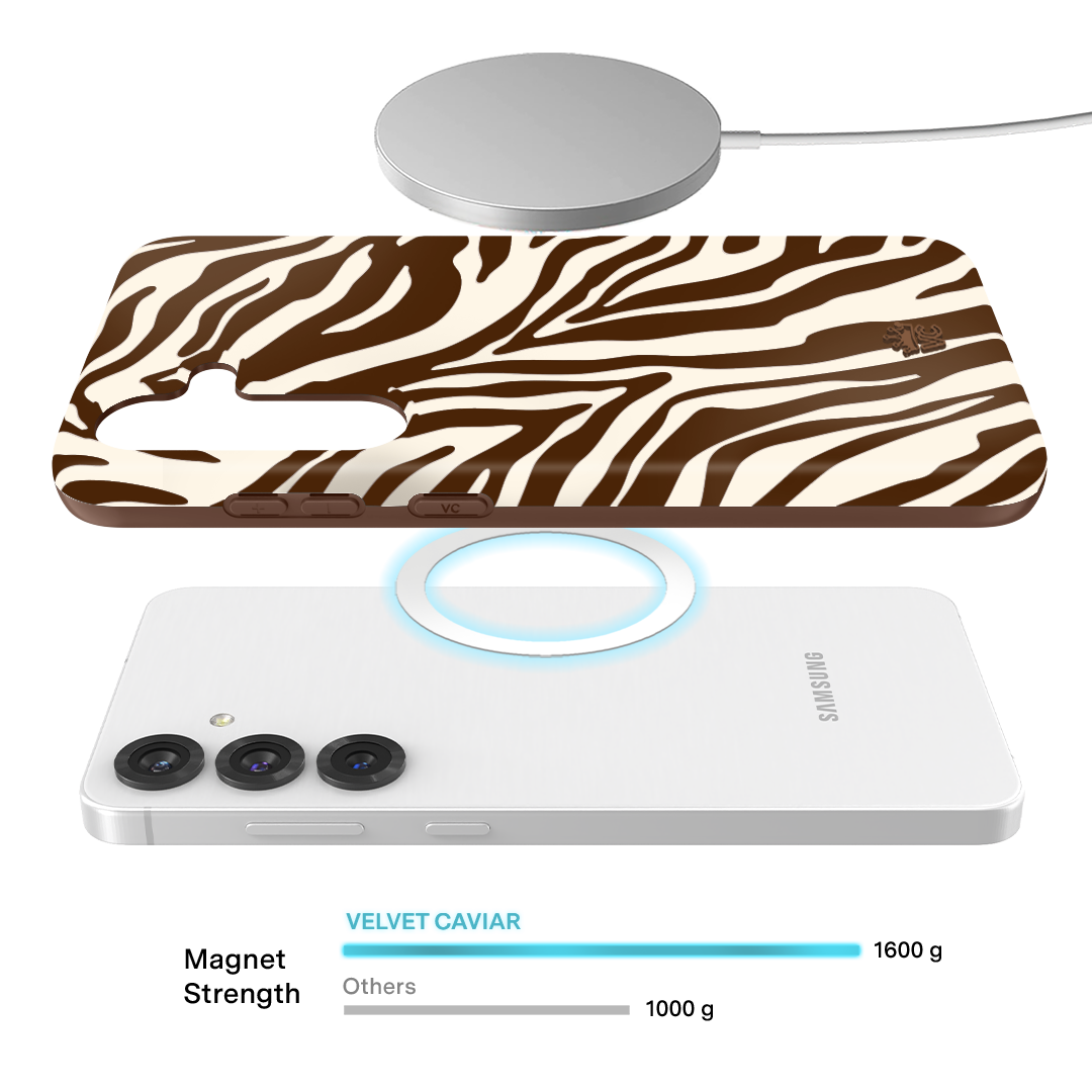 Samsung Galaxy Phone Case with Coco Zebra Design - Stylish & Protective Cover for Everyday Use, Travel, and Work