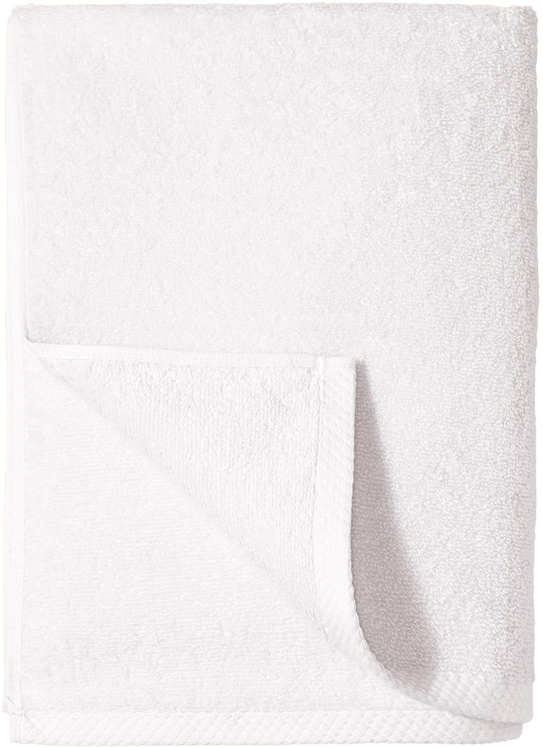 Premium Extra Large Oversized Bath Towels - 100% Cotton Turkish Towels for Maximum Softness & Absorbency - White Bath Sheet (40x80 Inches) - Heavy Weight Luxury Towels (Set of 4) - Perfect for Spa, Beach, Gym & Hotel Use