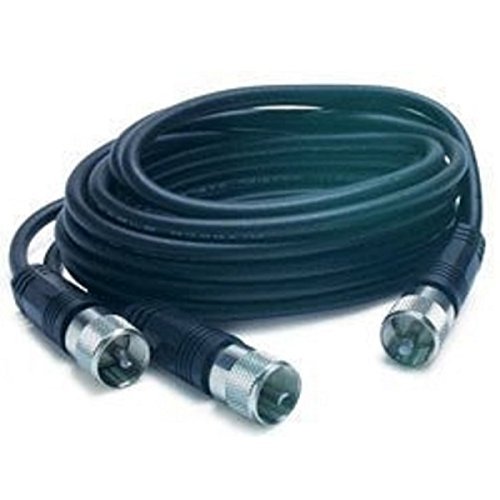 PROCOMM 12-Foot RG59 CB Radio Co-Phase Antenna with Molded Ends - High-Performance Coaxial Cable for Truckers & Off-Road Vehicles