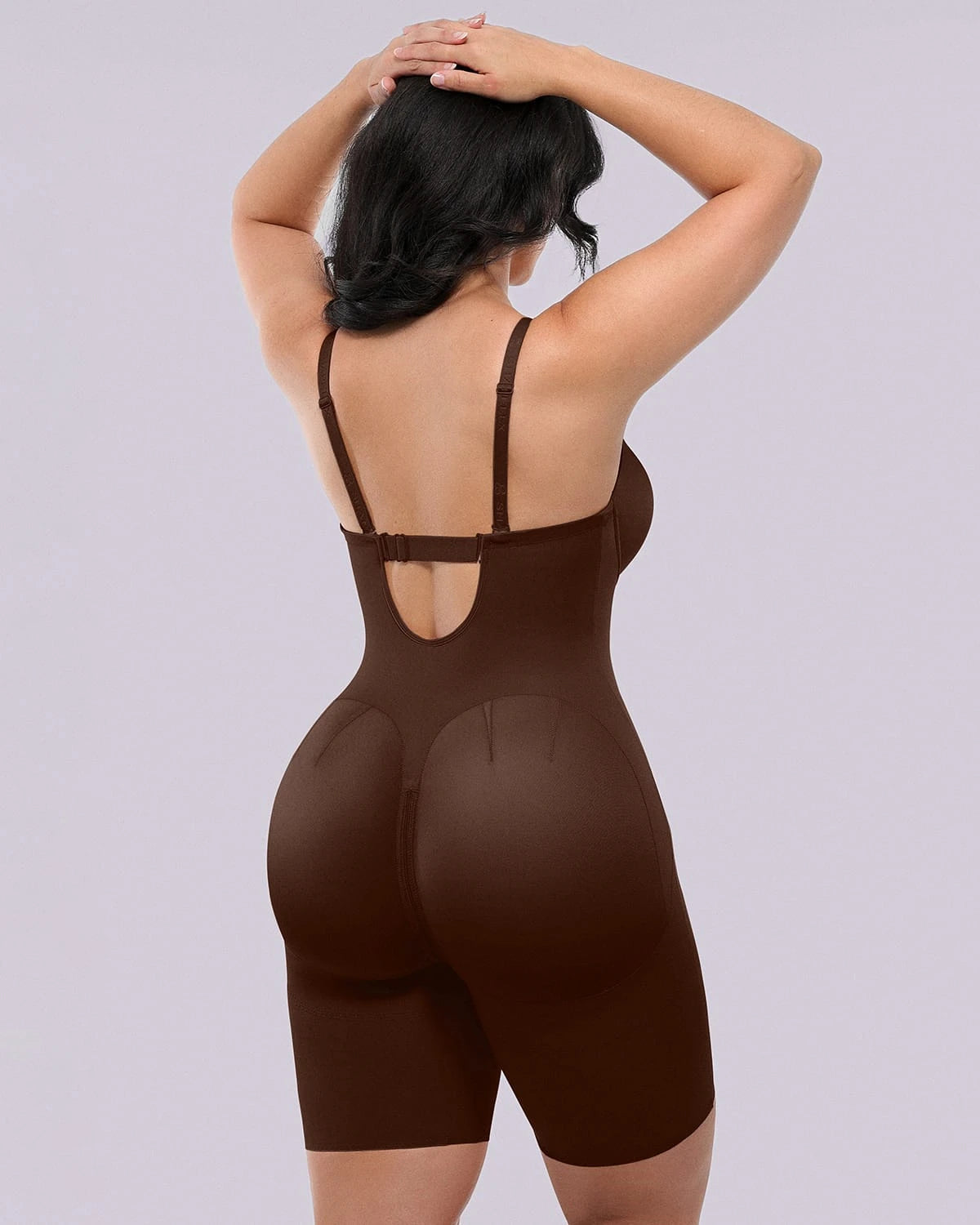 Bare Essentials™ AirSlim® Strapless Mid Thigh Bodysuit - Seamless Shapewear for Women - Perfect for Dresses, Weddings & Special Occasions