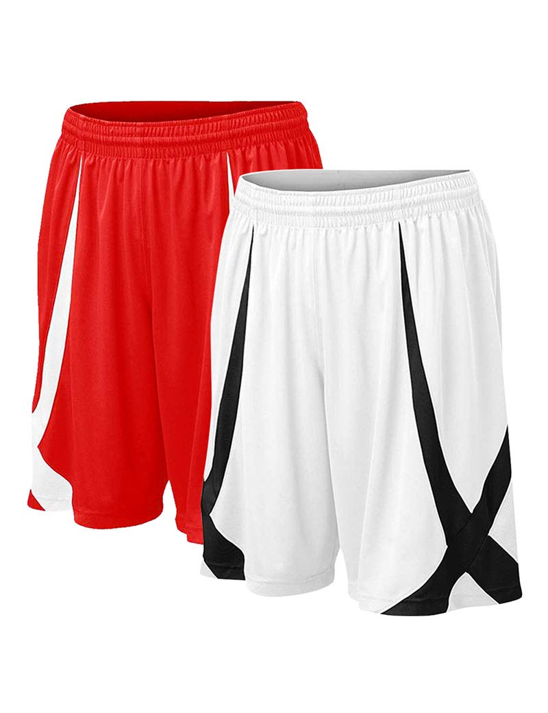 TopTie Men's Lounge Walking Shorts - Comfortable Pajama Active Shorts for Workout, MMA, Flag Football & Relaxing - No Pockets Design - Perfect for Home, Gym & Outdoor Activities