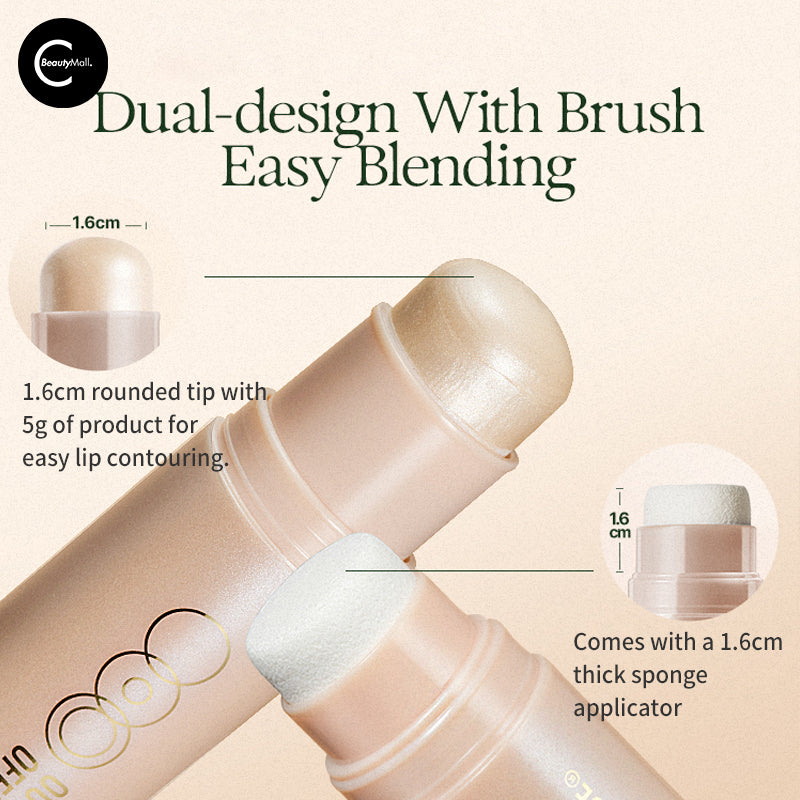 OUT OF OFFICE Dual Ended Contour Stick - Cream & Powder Highlighter & Bronzer for Face Contouring - Perfect for Everyday Makeup & Professional Looks