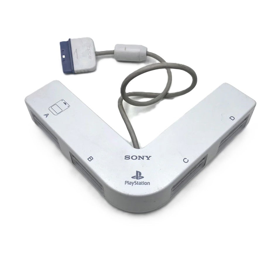 Original PlayStation Multitap Adapter - 4 Player Controller Expansion for PS1 Classic Gaming - Perfect for Multiplayer Retro Gaming Sessions with Friends