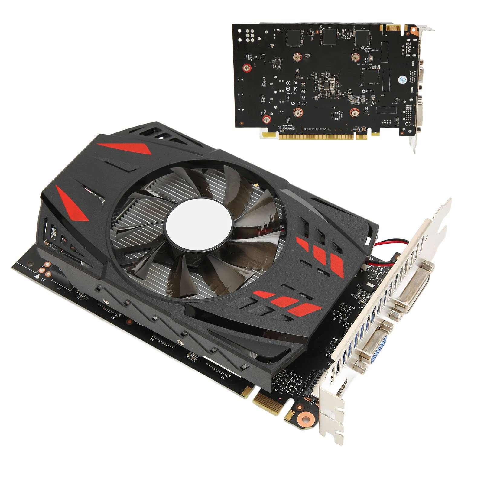GTS450 DDR5 Gaming Graphics Card for Desktop - HD HDMI Video Card for PC Gaming, Streaming & Video Editing