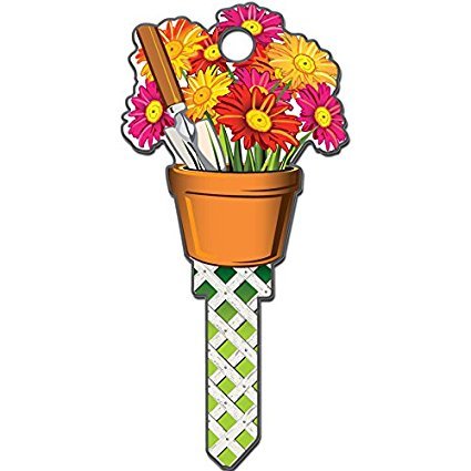 KW1 Gardening Key Blank - High-Quality Replacement Keys for Garden Tools & Equipment | Perfect for Sheds, Greenhouses & Outdoor Storage Locks