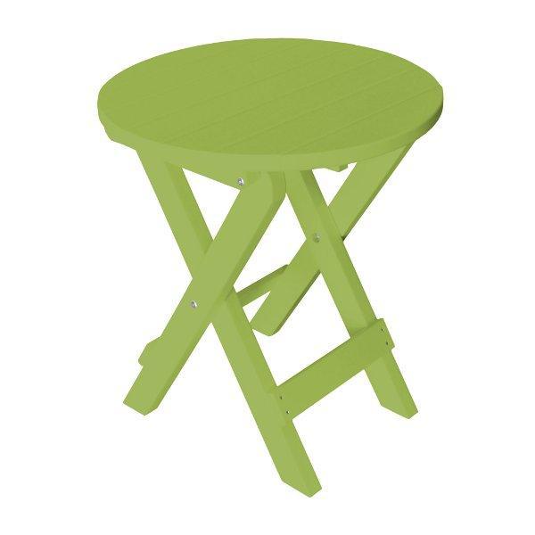Portable Folding Bistro Table - Compact Outdoor Patio Dining Set for Small Spaces, Balcony, Garden & Picnic Use