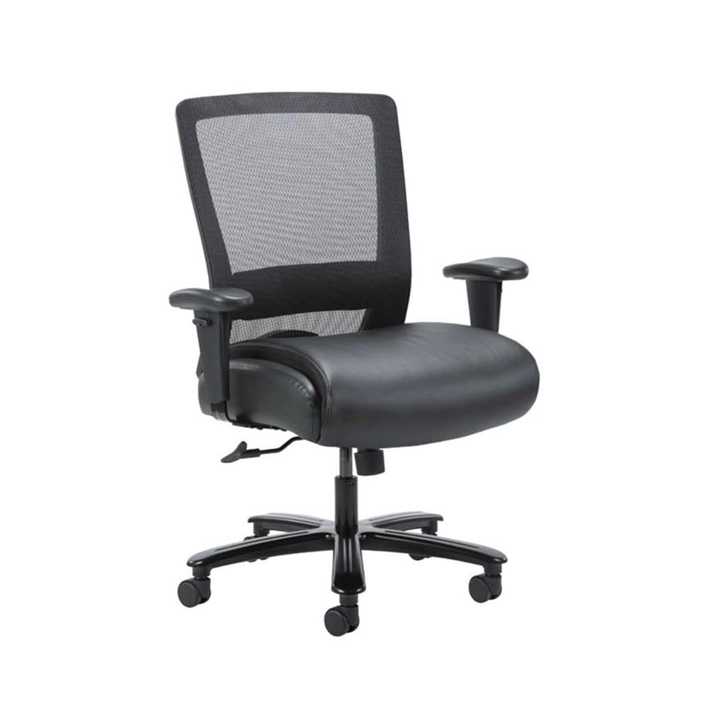 UrbanPro Heavy Duty Big & Tall Mesh Office Chair with Lumbar Support - 400lb Weight Capacity - Ergonomic Computer Desk Chair for Home & Office Workspace