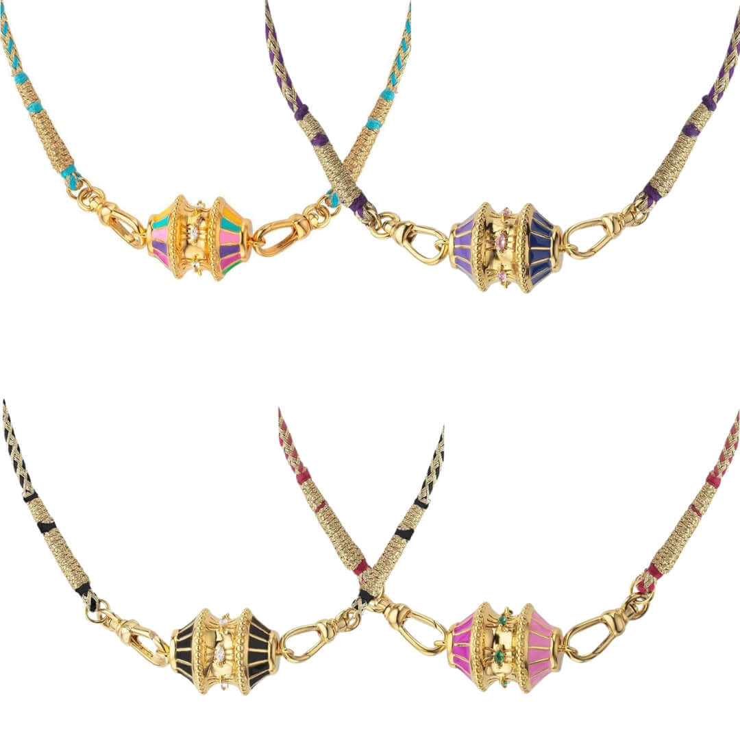 Rainbow Charm Beaded Bracelet and Necklace Set for Women - Boho Handmade Jewelry Gift for Birthday, Festival, Party | JFB103