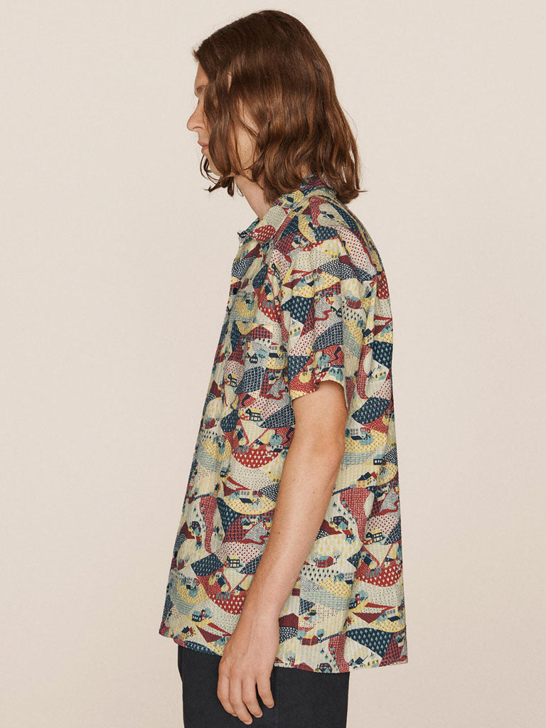 YMC Malick House Shirt - Stylish Multi-Color Casual Button-Up Shirt for Men | Perfect for Office, Date Night & Weekend Outings