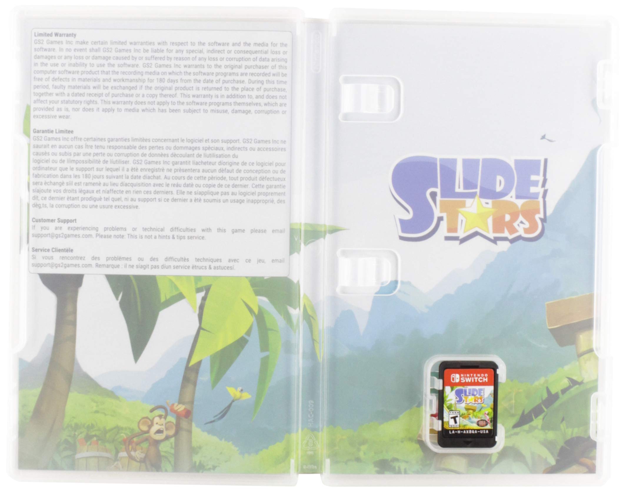 Slide Stars - Fun Family Party Game for Nintendo Switch | Multiplayer Adventure & Competitive Challenges | Perfect for Game Nights & Gatherings