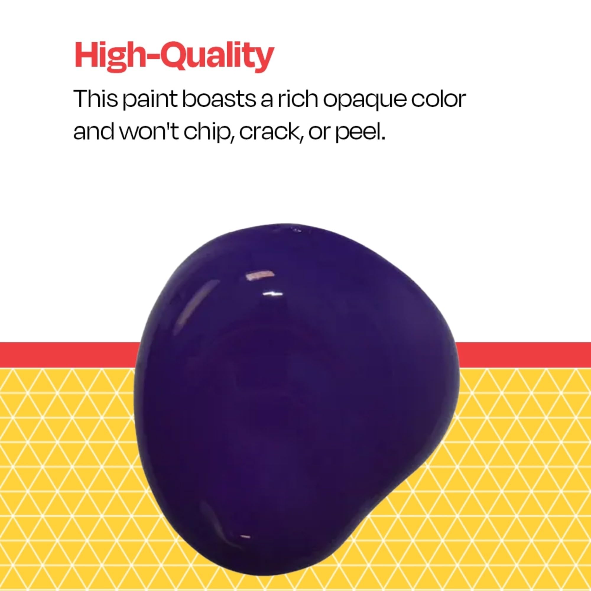 School Smart Washable Tempera Paint - Purple, 1 Gallon Bottle | Non-Toxic Art Supplies for Kids Classroom Projects & DIY Crafts