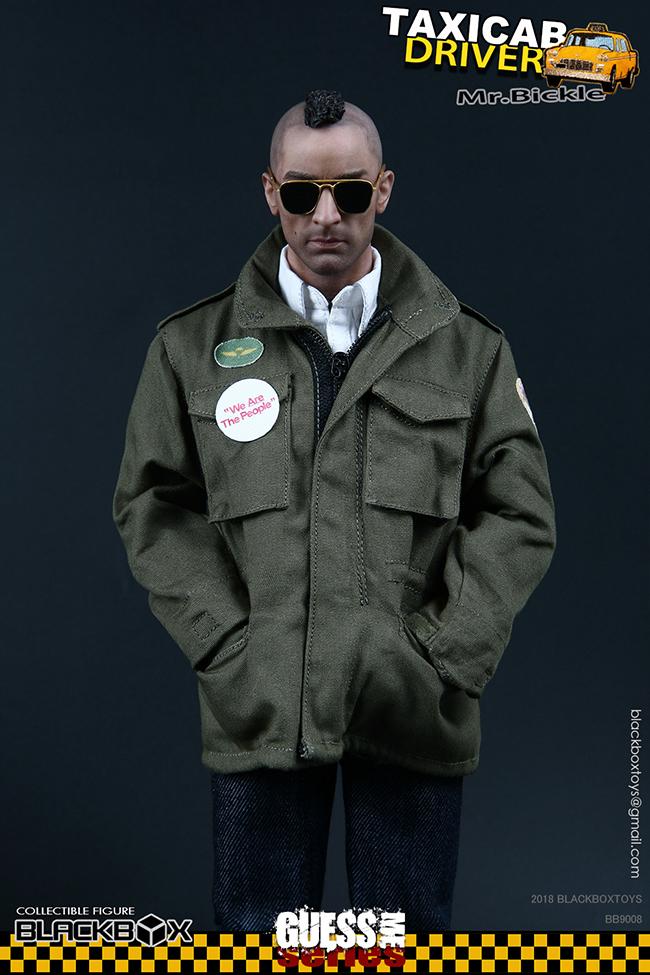 1/6 Scale Taxicab Driver Action Figure - Blackbox BB 9008 Collectible Model for Movie Fans & Display Scenes