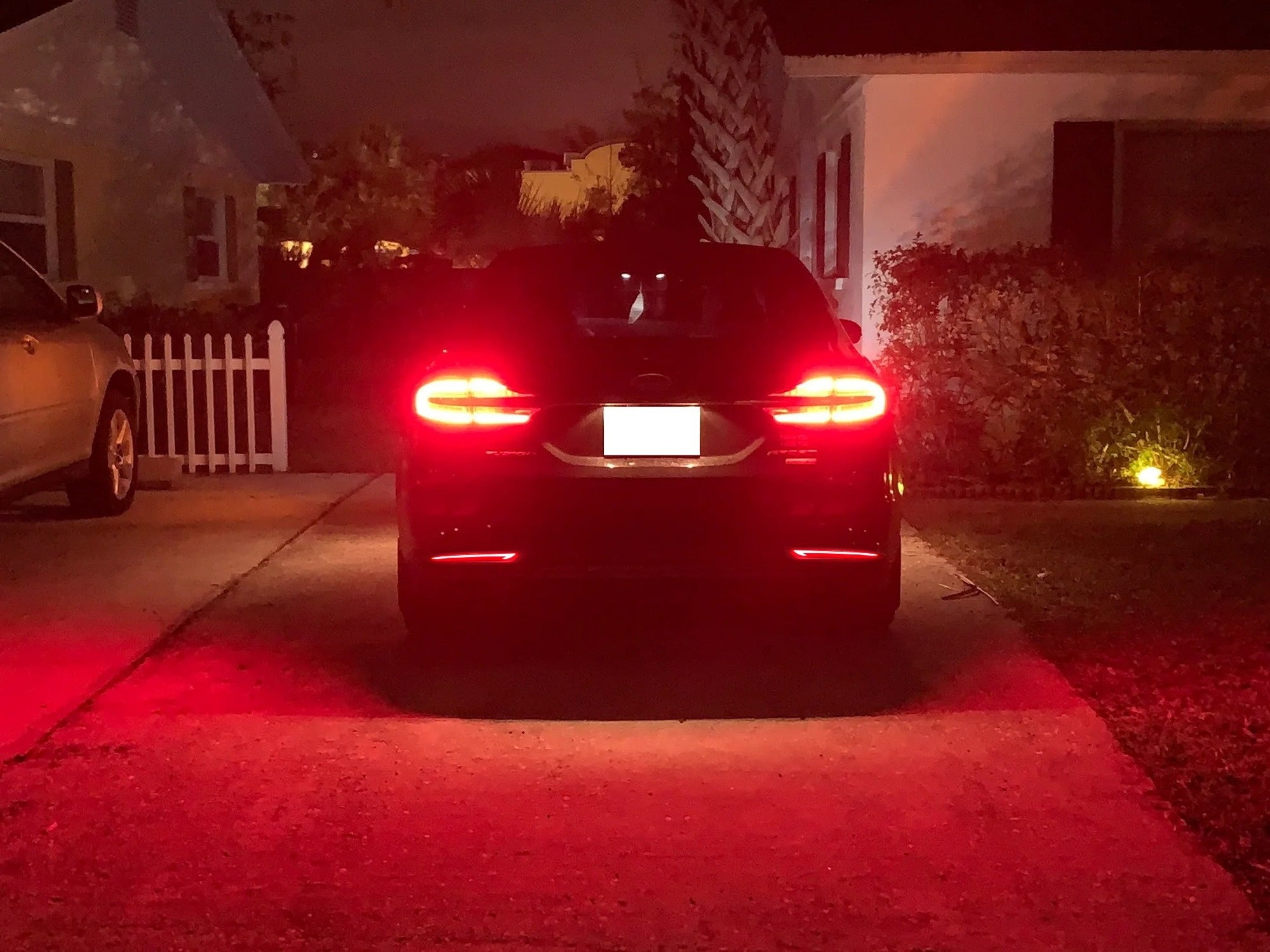 Full LED Bumper Reflector Tail Light Brake Light Sequential Turn Signal Light for Ford Fusion 2019 2020 - Upgrade Your Car's Rear Lighting for Enhanced Safety & Style