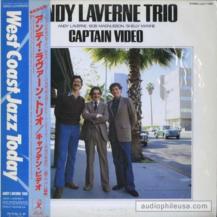Andy LaVerne Trio – Captain Video Jazz Album (E/VG+) – Perfect for Vinyl Collectors & Jazz Enthusiasts