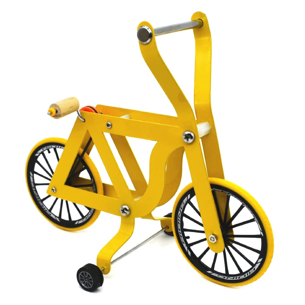 Parrot Bike Toy - Interactive Intelligence Training & Educational Puzzle Toy for Medium Birds - Foot Talon Exercise & Mental Stimulation for Parakeets, Cockatiels & Conures - Perfect for Playtime & Training Sessions