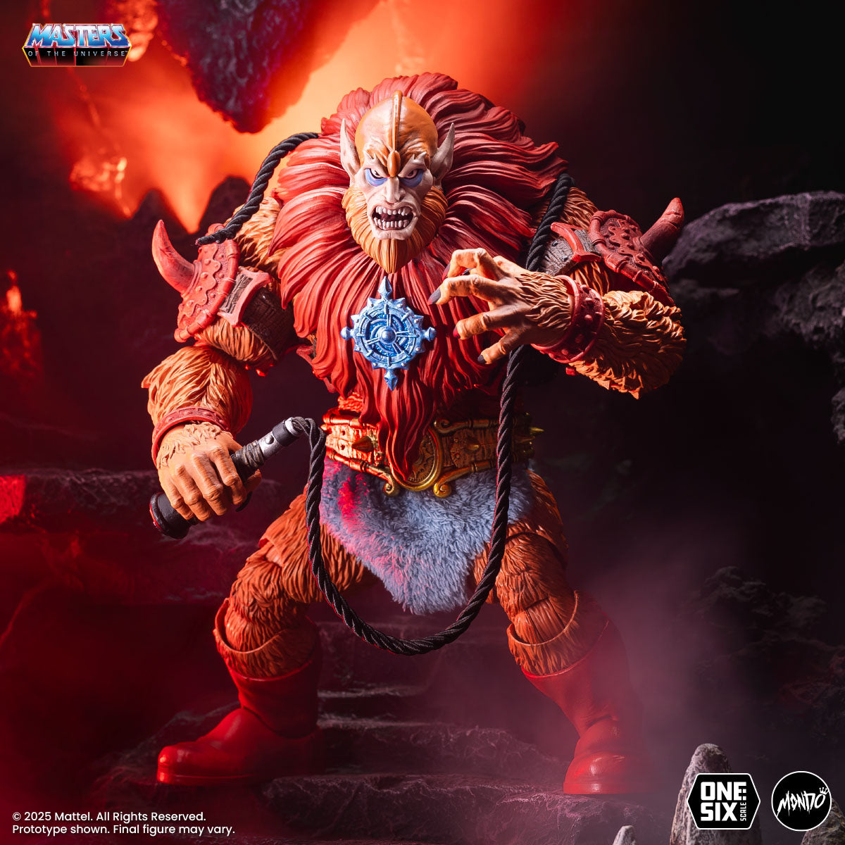 Masters of the Universe Beast Man 1/6 Scale Action Figure - Classic Variant Collectible Toy for Display & Play | Perfect for Fans, Collectors, and Home Decor