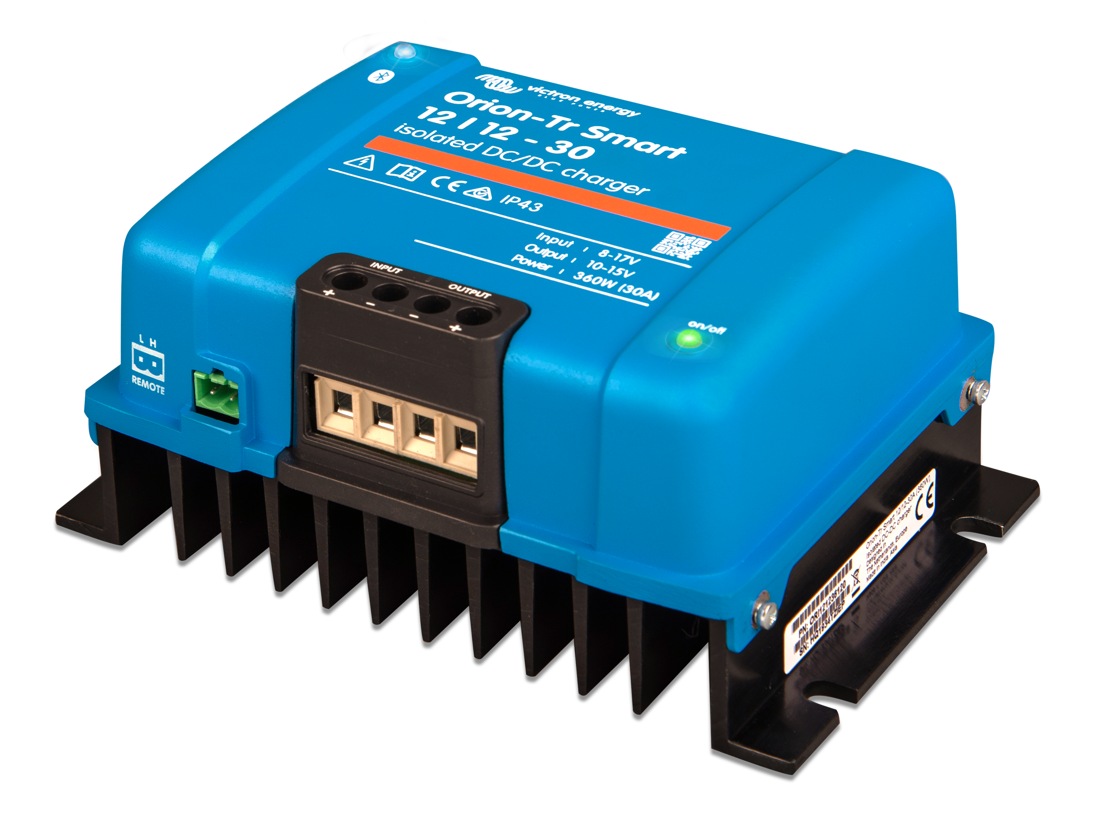 Victron Energy Orion Tr Smart 12/12-30A (360W) Isolated DC-DC Charger - Perfect for RVs, Boats & Off-Grid Solar Systems | ORI121236120