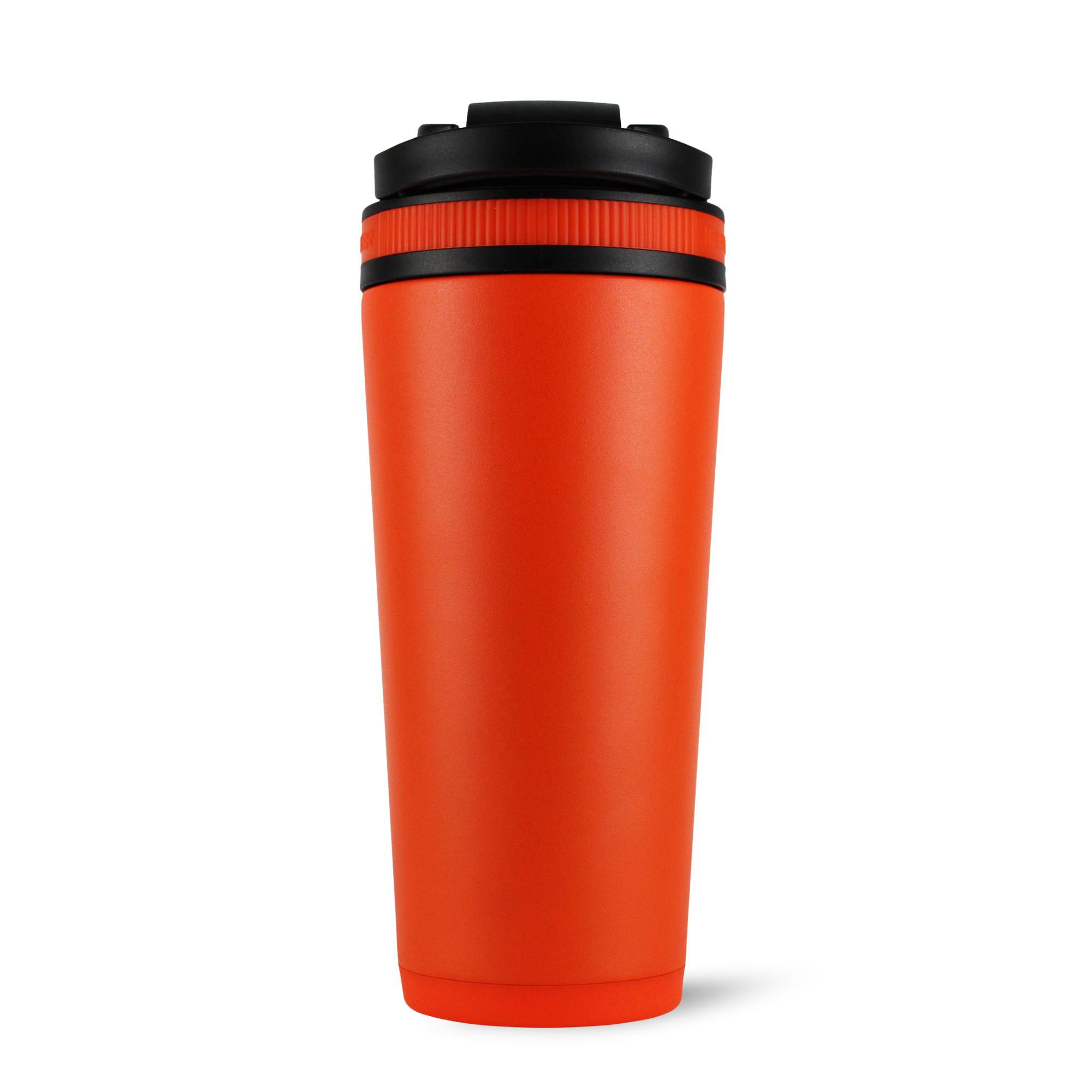 Premium Stainless Steel Ice Shaker Bottle - Leakproof Protein Shaker for Gym, Workouts & Travel - BPA-Free Fitness Water Bottle with Mixing Ball - Ideal for Protein Powder, Pre-Workout & Smoothies