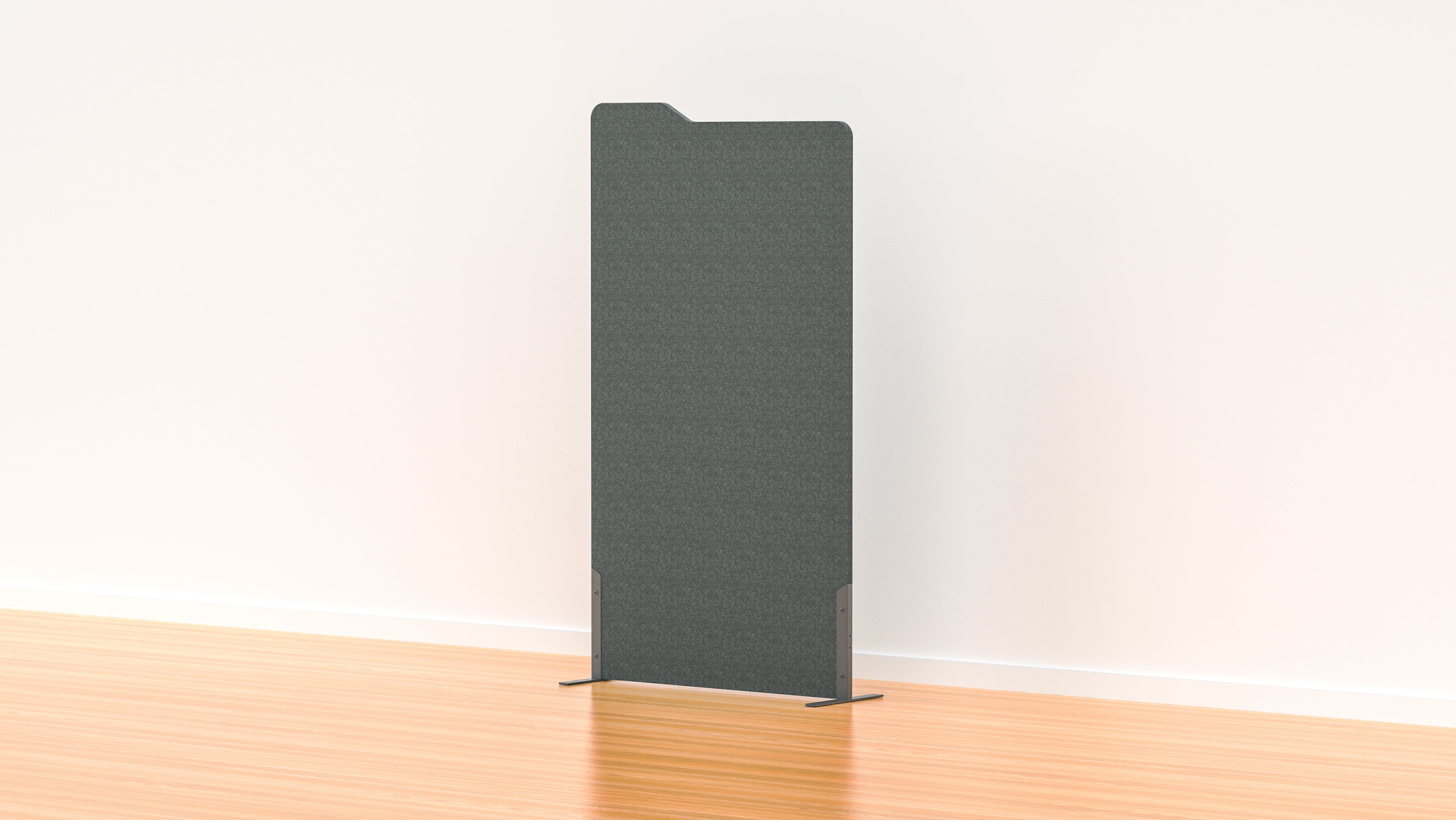 Acoustic Freestanding Partition Milford 1000x1800mm (1 Panel) with 2 Feet - Soundproof Room Divider for Office, Home, or Studio Privacy