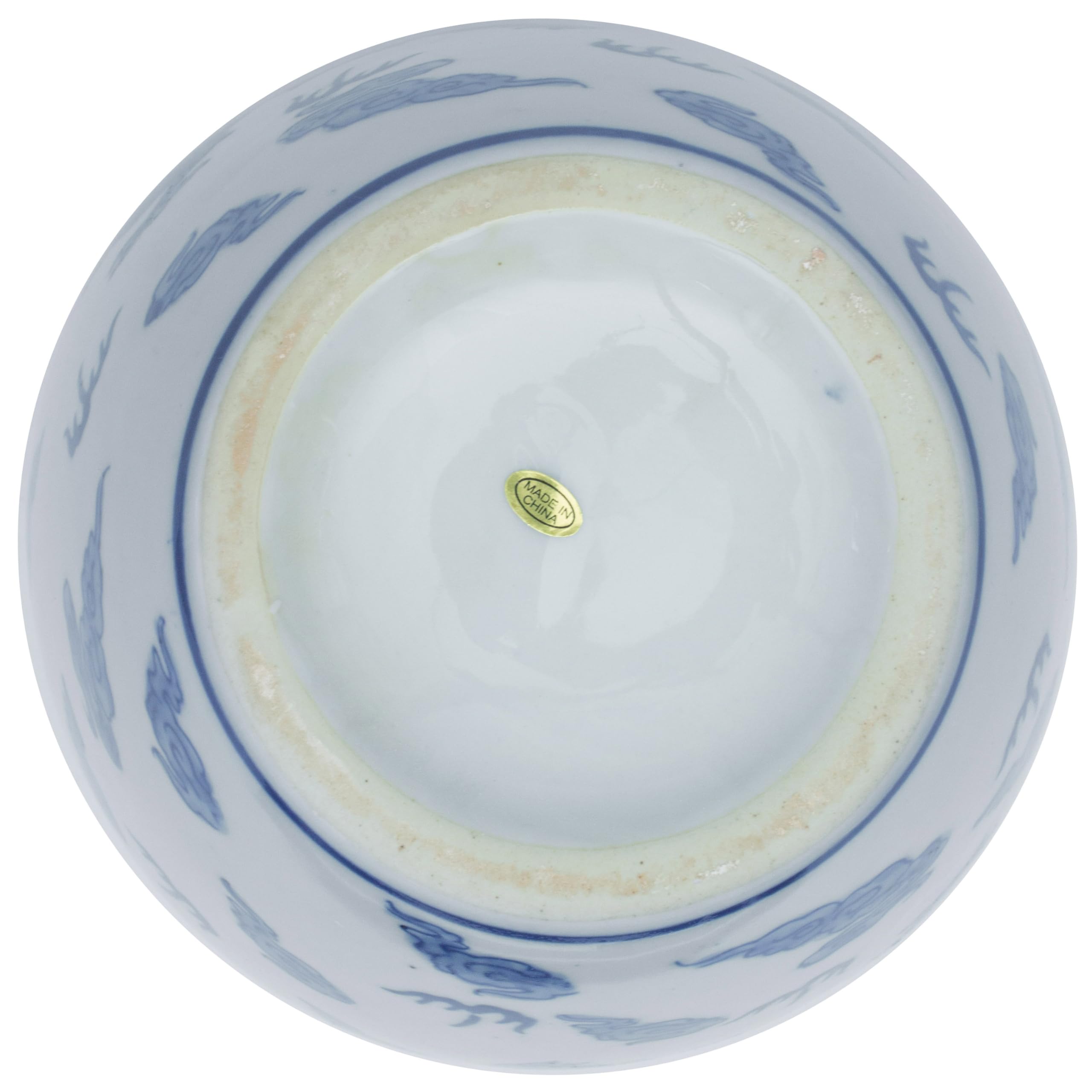 Blue and White Porcelain Dragon Vase - 11
