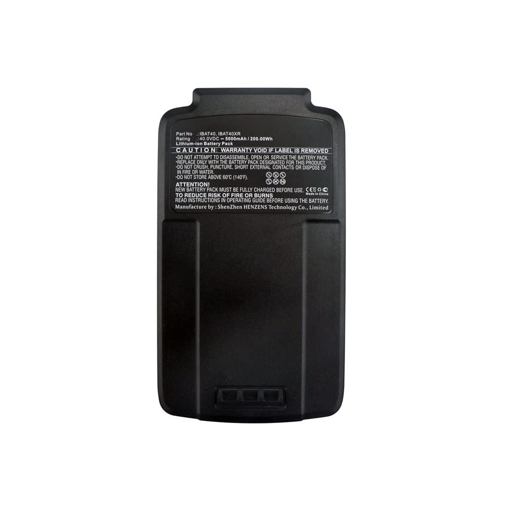 Synergy Digital 40V 5000mAh Li-ion Replacement Battery for Snow Joe iON16LM & iBAT40XR Gardening Tools - Ultra High Capacity Power Solution for Lawn Mowers, Trimmers & Outdoor Equipment