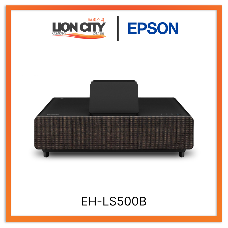 Epson EpiqVision Ultra EH-LS500B 4K PRO-UHD Laser Projection TV - 120