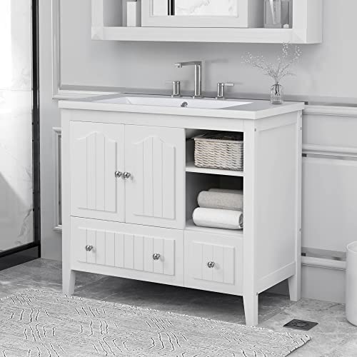 White,36 Inch
