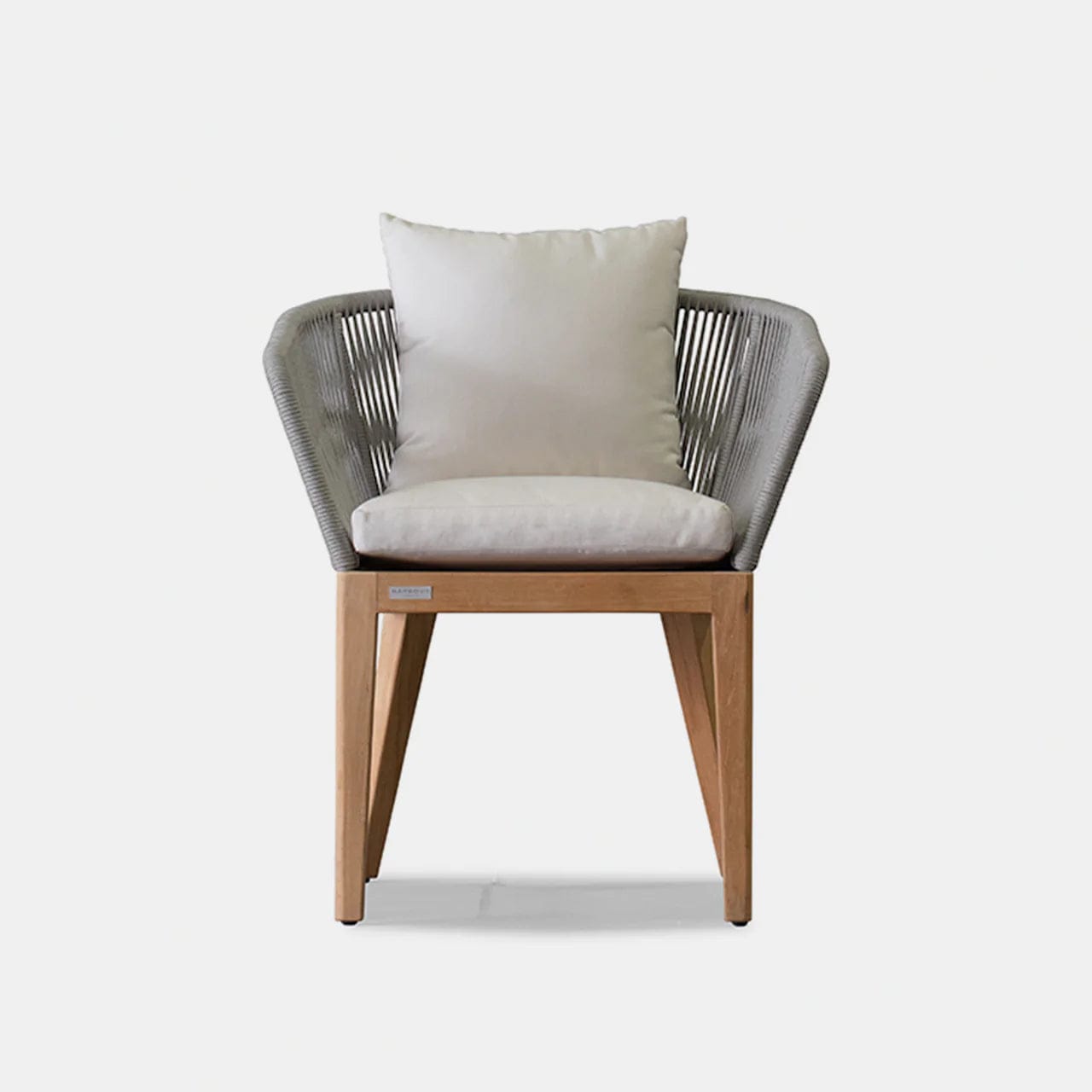 Avalon Outdoor Dining Chair - Weather-Resistant Patio Furniture for Garden, Poolside, and Backyard Use