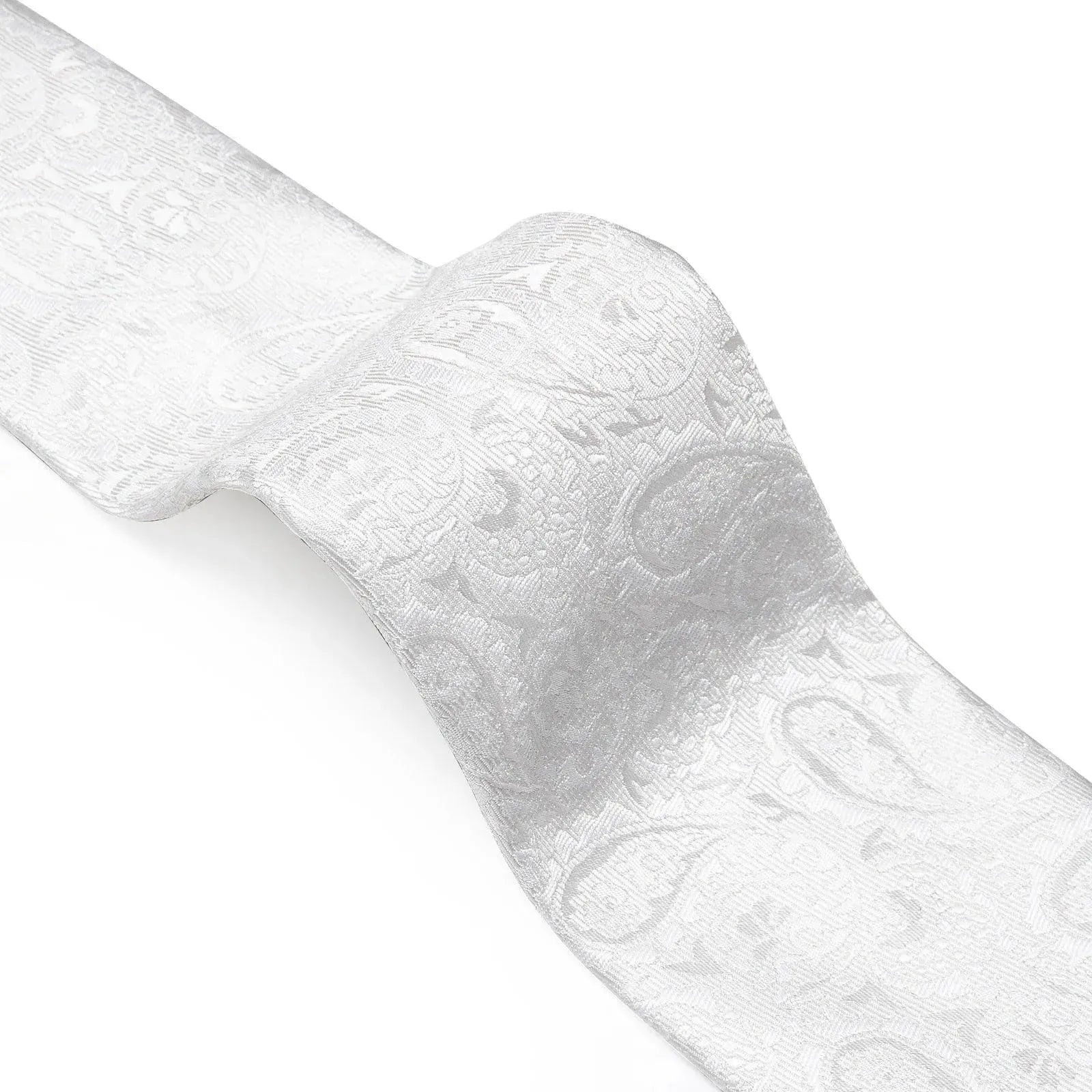 Premium Paisley Silk Necktie Set for Men - Elegant Formal & Business Attire - Perfect for Weddings, Office & Special Occasions