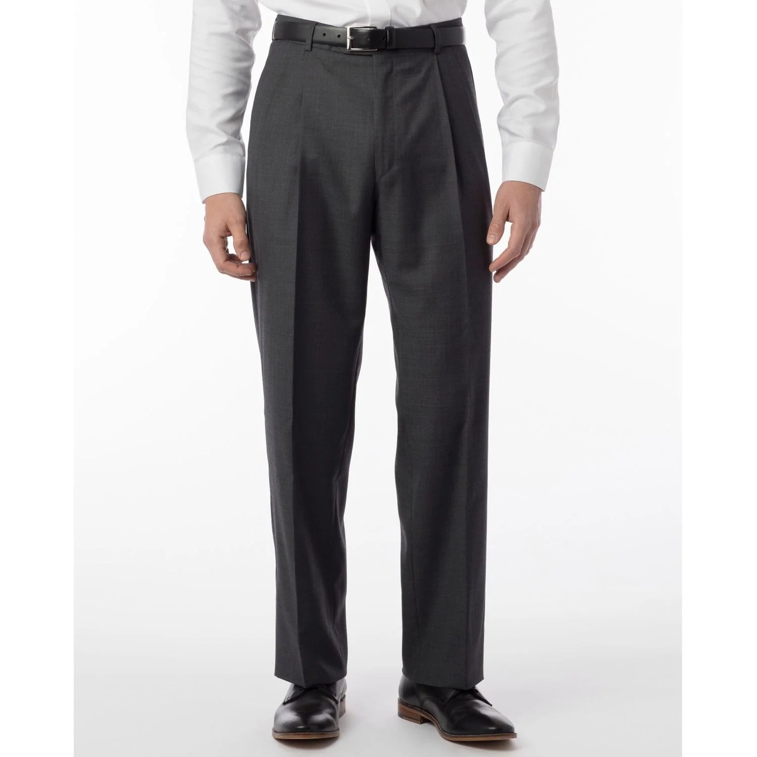 BALLIN Men's Classic Slim Fit Travel Dress Pants - Comfortable & Wrinkle-Resistant for Business, Office & Formal Occasions