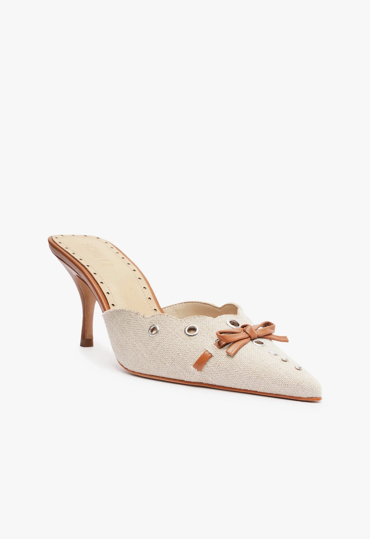 Hilly Linen Pump Shoes for Women - Comfortable & Breathable Summer Flats - Perfect for Office, Walking & Casual Outfits
