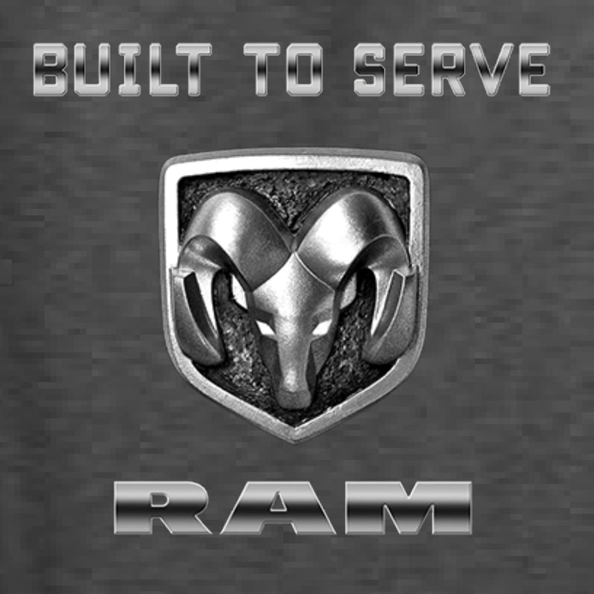 Vintage Dodge Ram Logo Retro 