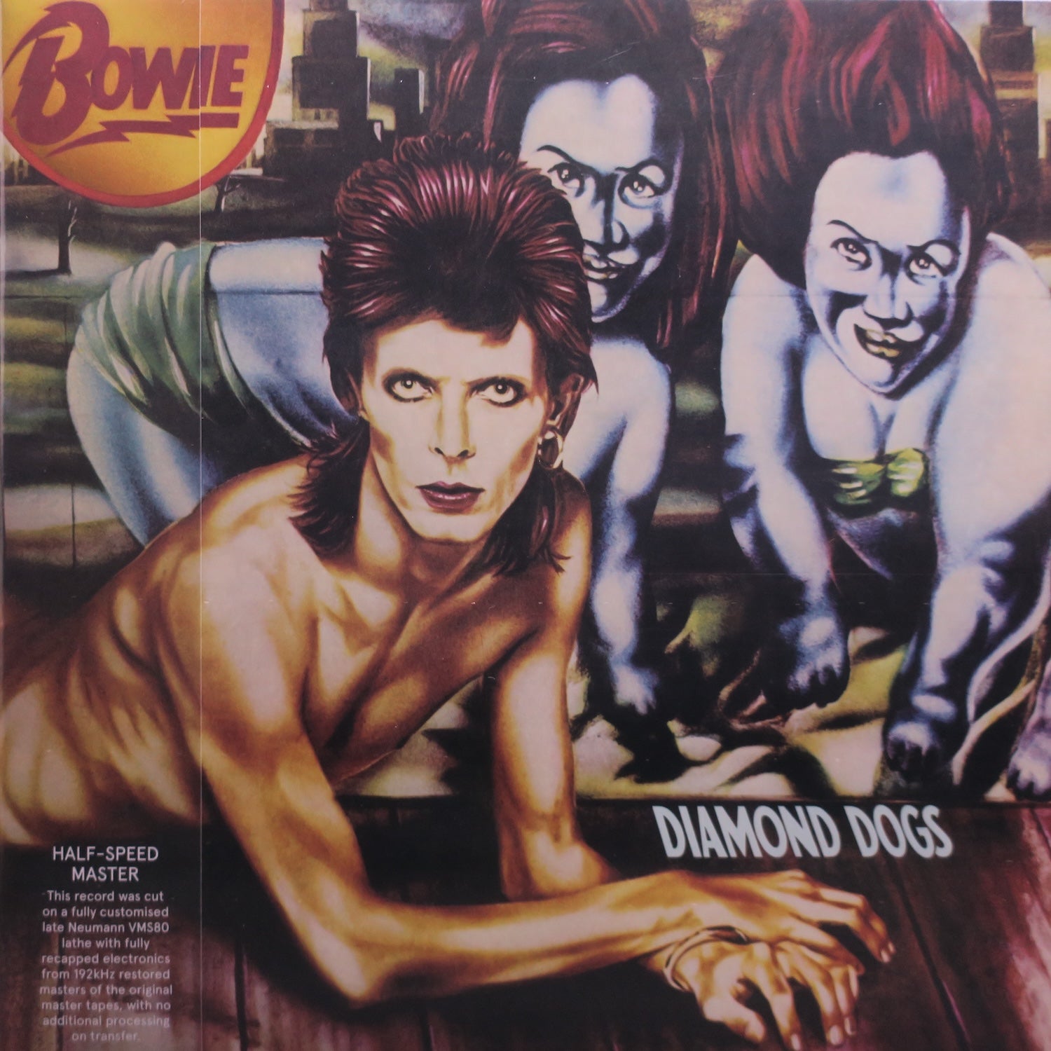 DAVID BOWIE 'Diamond Dogs' Half Speed Mastered Vinyl LP Record - 180g Audiophile Edition for Music Collectors & Vinyl Enthusiasts - Perfect for Home Listening & Vintage Music Collections