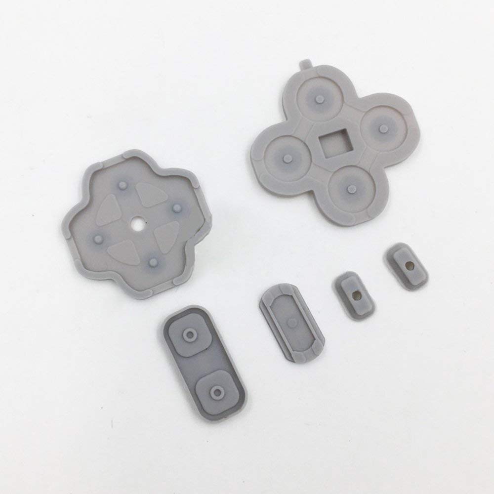 Conductive Silicone Rubber Pads for Nintendo New 3DS XL/LL Controller - Replacement D-Pad for Gaming Console Repair & DIY Projects