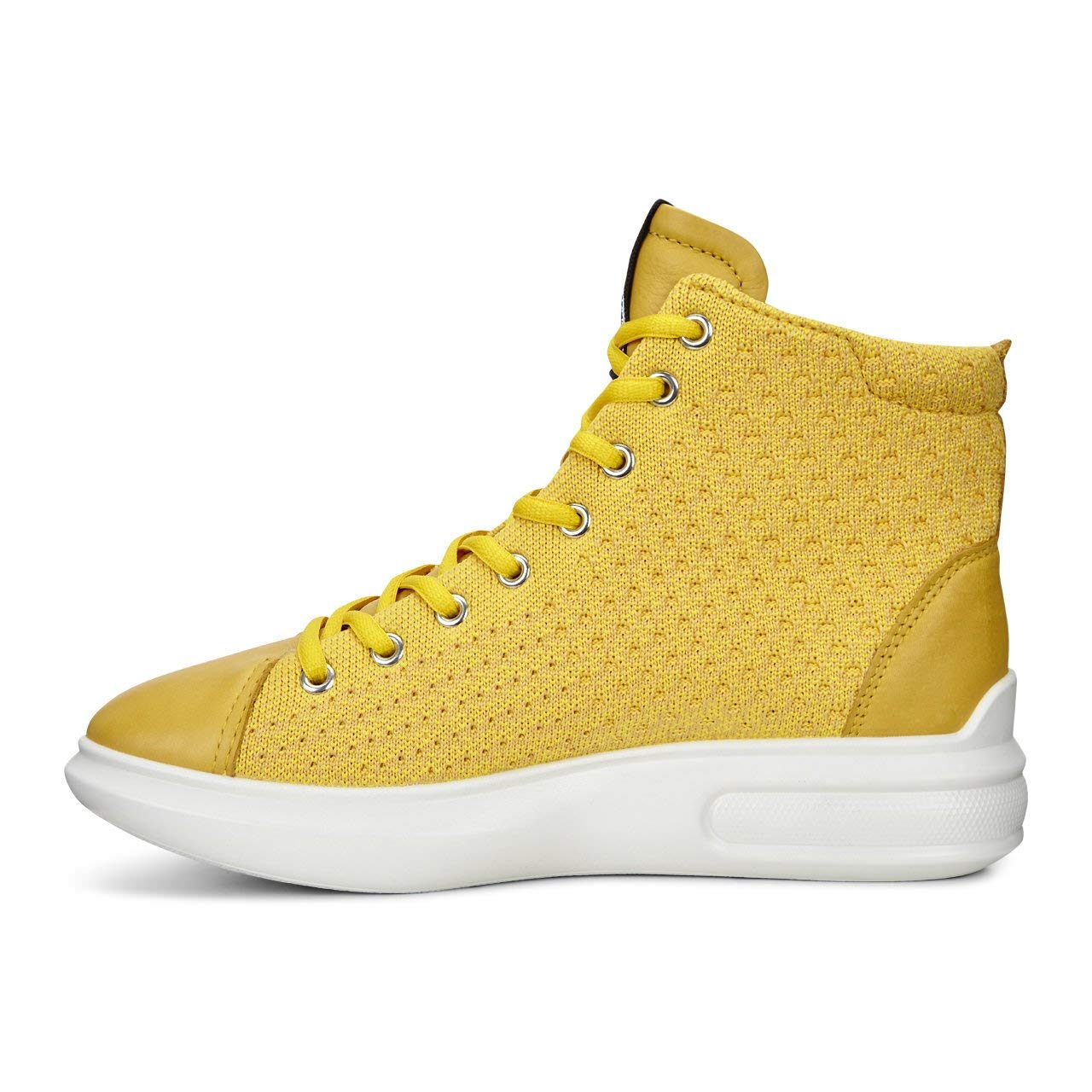 ECCO Women's Soft 3 High Top Sneakers - Comfortable Fashion Shoes for Walking, Running & Casual Wear | Breathable Leather Sneakers for Women