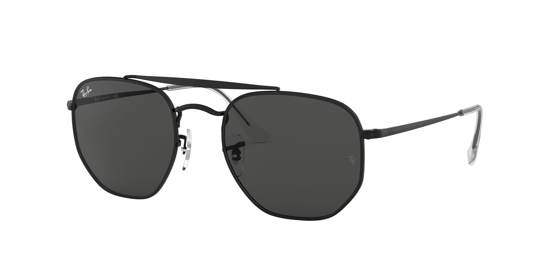 Ray-Ban RB3648 The Marshal Square Sunglasses for Men & Women - UV Protection, Polarized Lenses, Classic Aviator Style - Perfect for Driving, Beach, Outdoor Activities