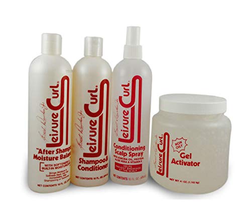 Leisure Curl Dry Curl Moisture Balance Gel 16 oz - Hydrating Styling Gel for Natural Curly Hair - Perfect for Daily Curl Definition & Frizz Control