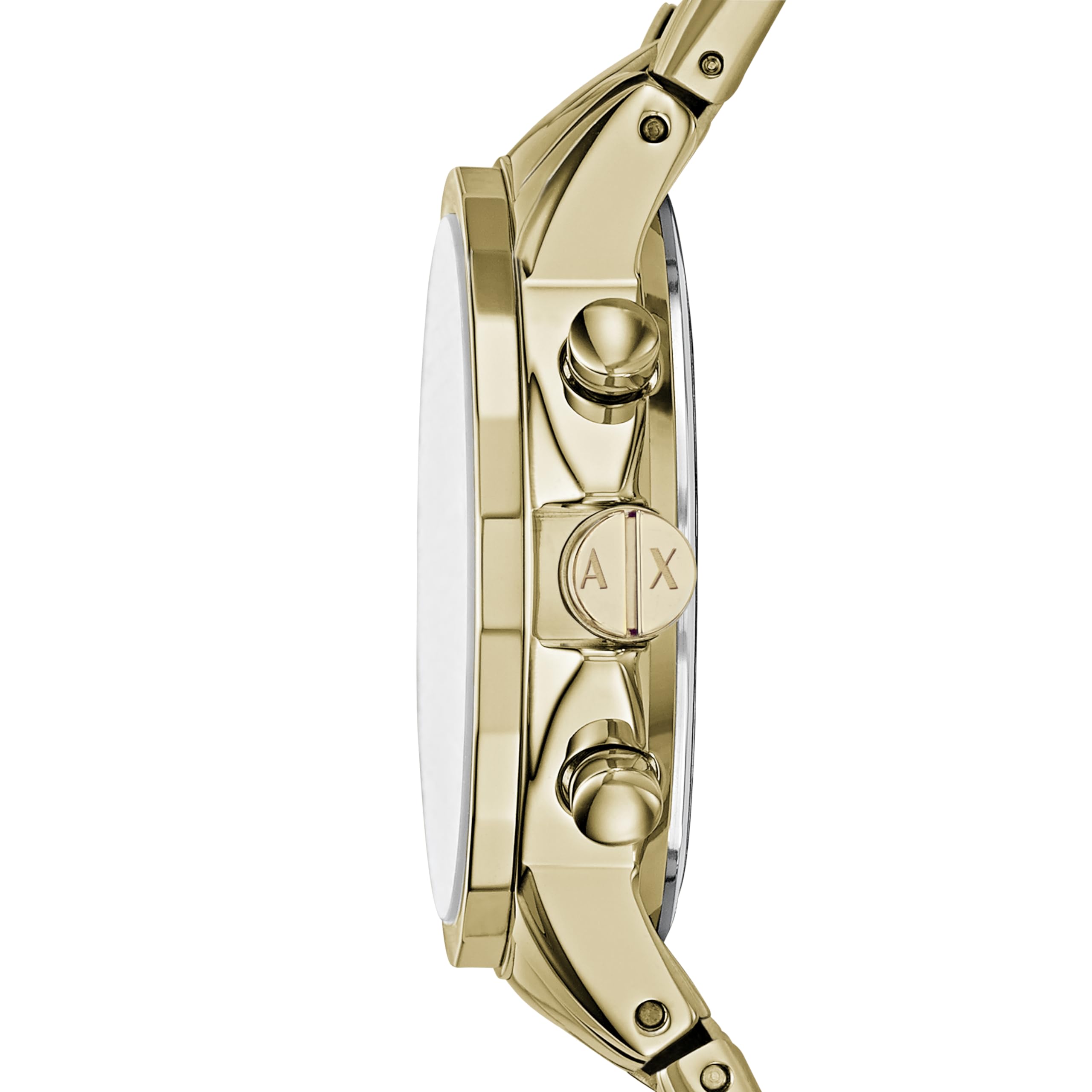 Armani Exchange Women's Chronograph Watch | Stainless Steel or Leather Band | Fashion Accessory for Work, Party & Everyday Wear