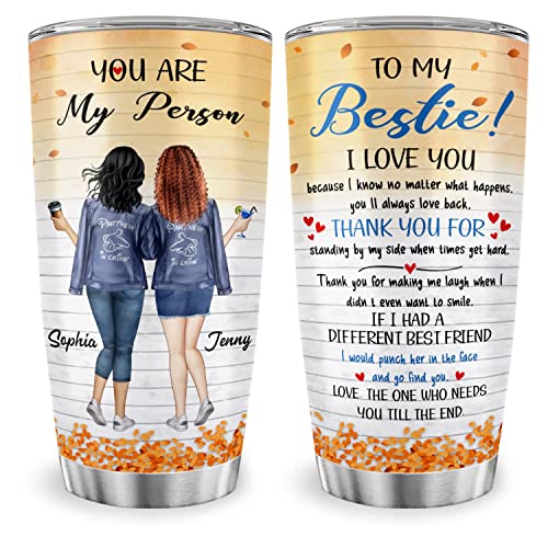 To My Bestie I Love You Tumbler