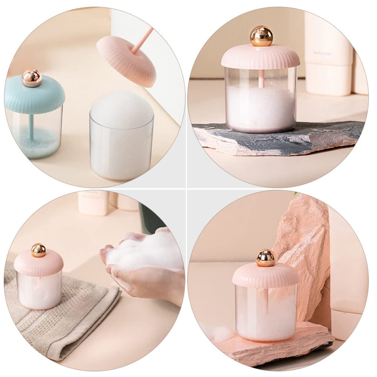 Mini Facial Bubble Foamer - Safe Skin Cleansing Bubbler Bottle for Deep Pore Cleaning | Gentle Exfoliation & Makeup Removal | Perfect for Daily Skincare & Spa Routine
