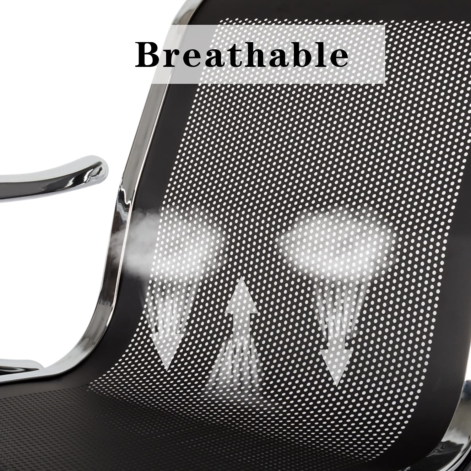 Kinfant 2-Seat Black Mesh Waiting Room Chair Bench - Comfortable Guest Reception Chairs for Airport, Hospital, Bank, Salon, Barber Shop, Conference Hall - Perfect for Lobbies, Waiting Areas & Public Spaces