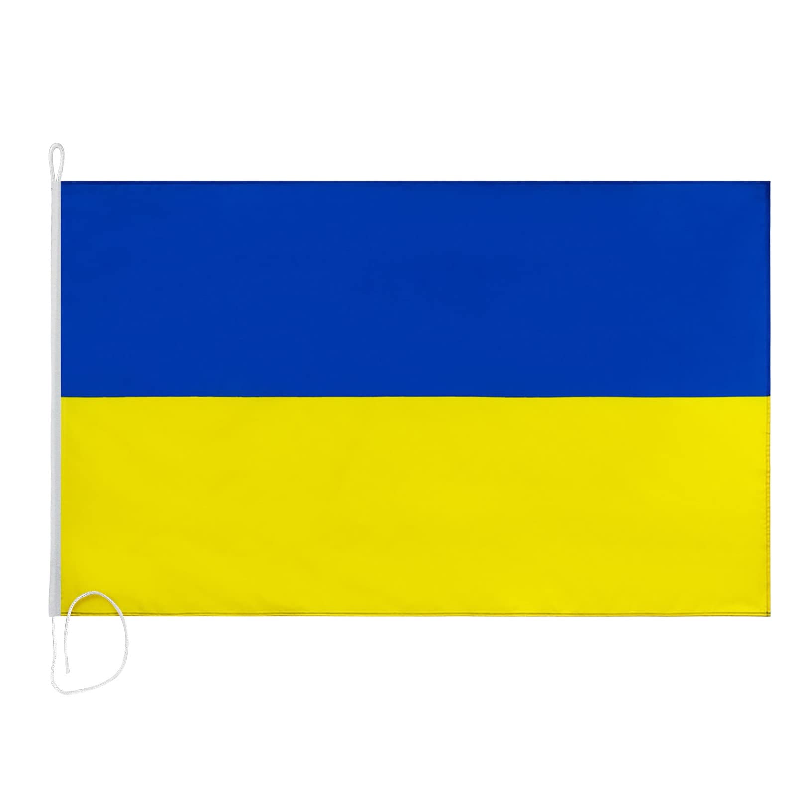 90x150cm Round Hanging Garden Banner - American Flag with Pole & Mount for Wall, Yard, Patio Decoration - Blue & Black Outdoor/Indoor Sign Flag for Home, Party, Events