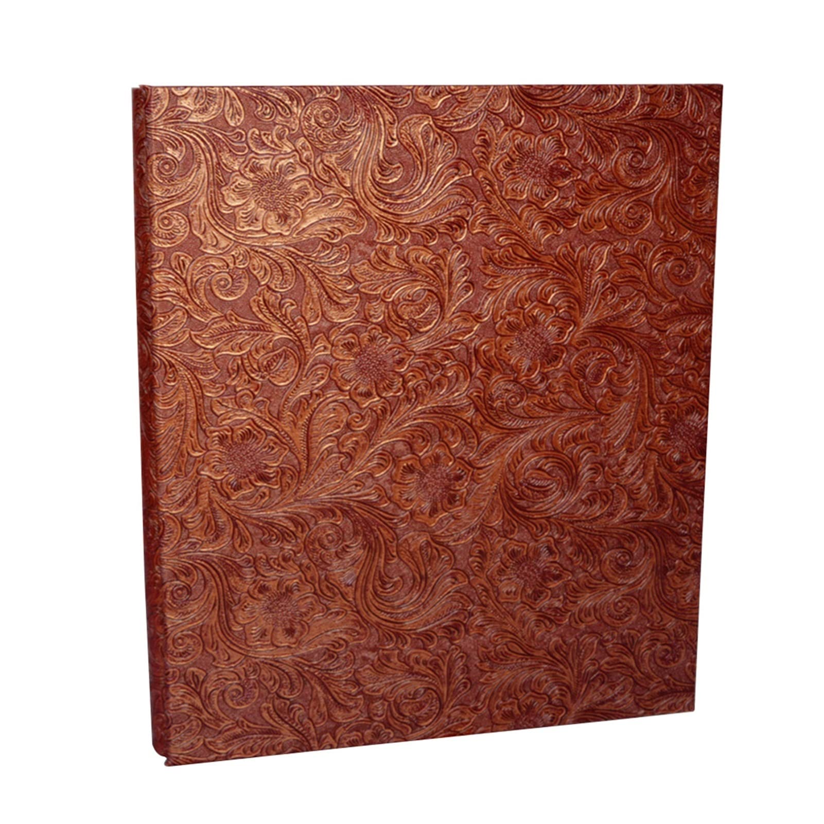 DIY 6 Inch PU Leather Photo Album - 600 Pockets Large Capacity for Family Travel, Baby Photos & Home Decoration | Perfect Gift for Weddings, Anniversaries & Memory Keeping (Noir)