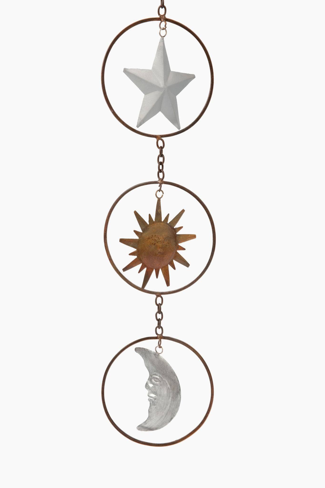 Celestial Ornament - Elegant Handmade Star & Moon Decor for Home, Bedroom, Nursery & Wedding - Perfect for Wall Hanging, Christmas Tree, Gift & Boho Decorations