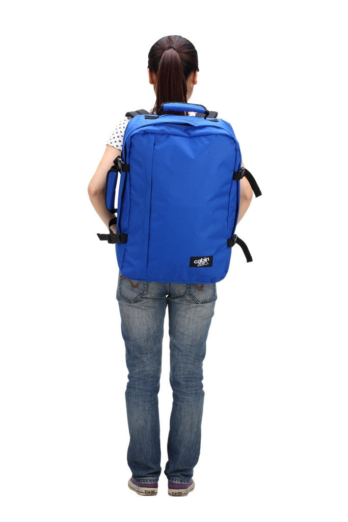 CabinZero Classic 44L Travel Backpack - Lightweight Carry-On Luggage for Men & Women | Perfect for Airplane, Weekend Trips & Outdoor Adventures