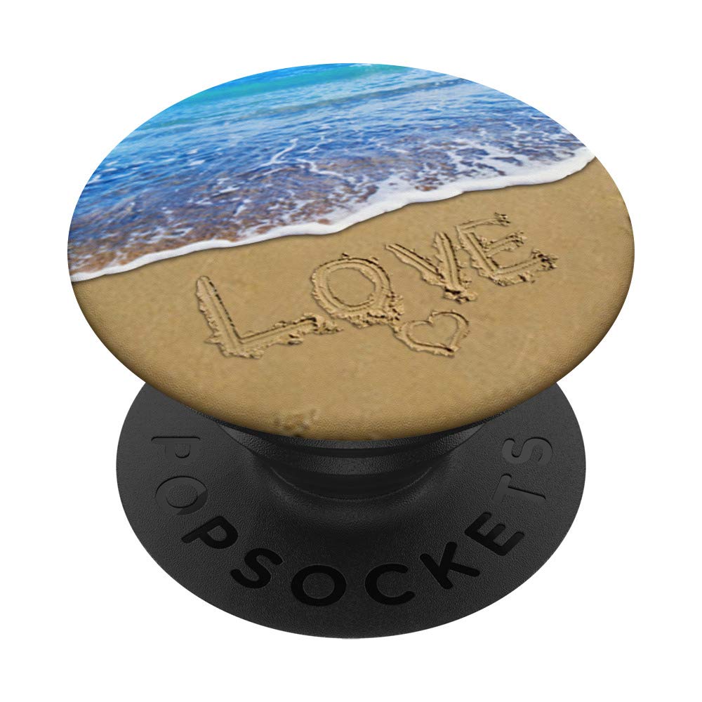 Beach Sand Love - Universal Car Phone Mount & Hand Holder Knob for Safe Driving | Perfect for Road Trips, Commuting, and Hands-Free Navigation
